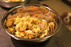 Recette pour chien : Emincé de gésiers